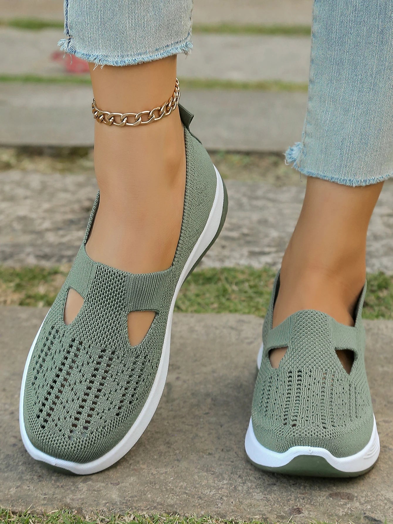 Chaussures de Marche en Maille pour Femmes - Grand Confort à Coussin d'Air