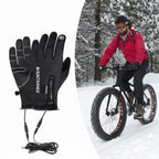 USB-beheizbare Handschuhe - Wärmeschutz & Touchscreen-kompatibel für Skifahren, Motorradfahren und Wandern