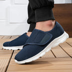 Chaussures Ergonomiques Confort Pieds Larges & Sensibles — Maille Respirante & Fermeture À Scratch Ajustable