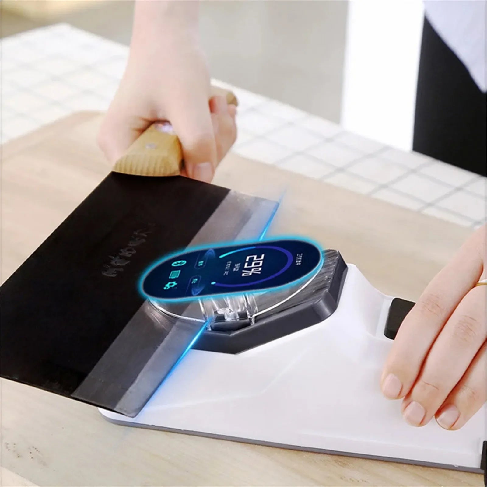 Aiguiseur de Couteaux Électrique – Rechargeable USB & Multi-Lames