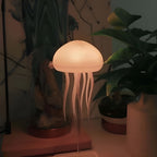 Lampe LED Méduse – Veilleuse RVB à commande vocale à changement de couleur